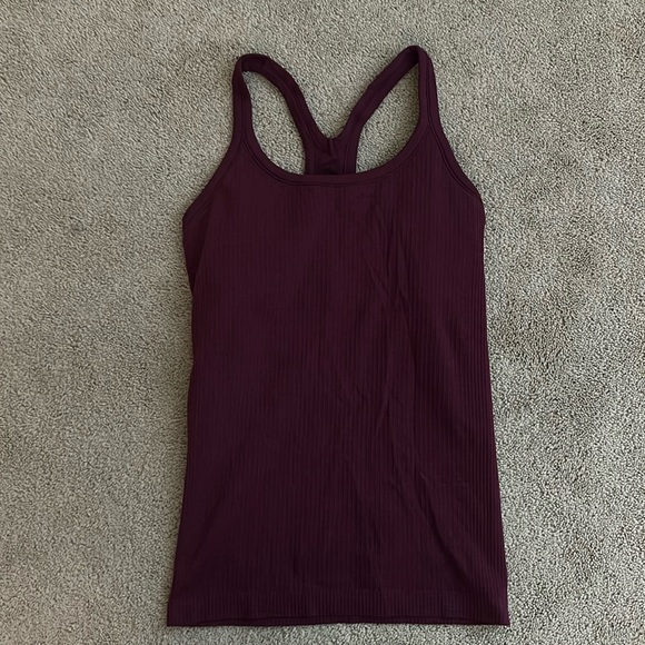 MAROON/BURGUNDY ALIGN LULULEMON TANK TOP!! - Picture 1 of 4
